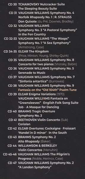 79CD/Dobozkészlet Sir Adrian Boult: The Stereo Recordings 1956-1978 - The Warner Classics Edition