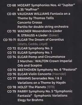 79CD/Dobozkészlet Sir Adrian Boult: The Stereo Recordings 1956-1978 - The Warner Classics Edition