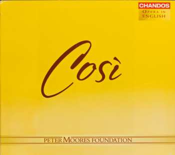 3CD/Dobozkészlet Wolfgang Amadeus Mozart: Così