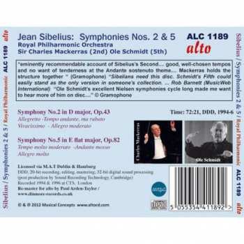 CD The Royal Philharmonic Orchestra: Symphonies Nos. 2 & 5