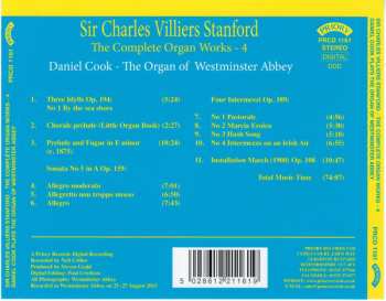 CD Charles Villiers Stanford: The Complete Organ Works - 4