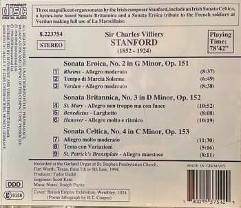 CD Charles Villiers Stanford: Sonatas For Organ