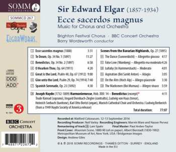CD Sir Edward Elgar: Ecce Sacerdos Magnus