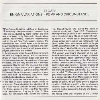 CD Leonard Bernstein: Enigma Variations / "Pomp And Circumstance" Marches Nos.1&2 / "The Crown Of India": March