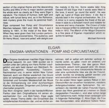CD Leonard Bernstein: Enigma Variations / "Pomp And Circumstance" Marches Nos.1&2 / "The Crown Of India": March