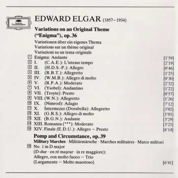 CD Leonard Bernstein: Enigma Variations / "Pomp And Circumstance" Marches Nos.1&2 / "The Crown Of India": March