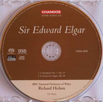 SACD Sir Edward Elgar: Symphony No. 1 / Organ Sonata