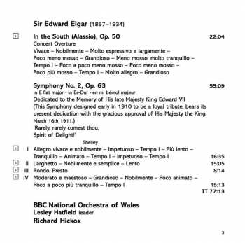 SACD Sir Edward Elgar: Symphony No. 2 / In The South