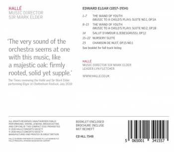 CD Sir Edward Elgar: The Wand Of Youth Suites / Salut D'Amour / Nursery Suite / Chanson De Nuit