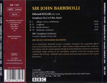CD BBC Symphony Orchestra: Elgar: Symphony No.2 (Coventry Cathedral, 20 May 1964)