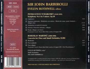 CD Sir John Barbirolli: Tchaikovsky, Martinů - ‘Live’ Recordings Proms 1958-1959