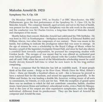 CD Malcolm Arnold: Symphony No. 9