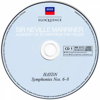 15CD Sir Neville Marriner: Haydn Symphonies