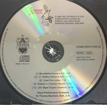 CD Sir Thomas Beecham: Enigma Variations