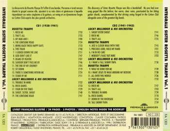 2CD Sister Rosetta Tharpe: Complete Sister Rosetta Tharpe = Intégrale Sister Rosetta Tharpe Vol. 1 (1938-1943)