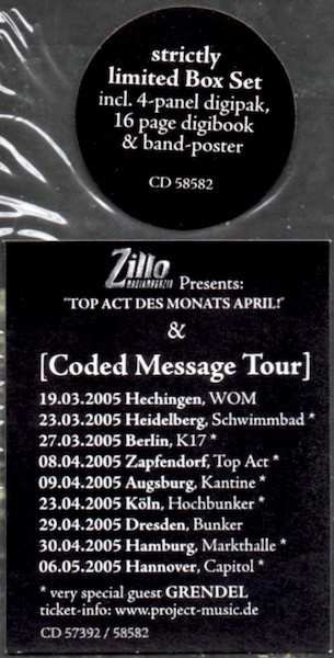 CD/Dobozkészlet [:SITD:]: Coded Message: 12 LTD | DLX