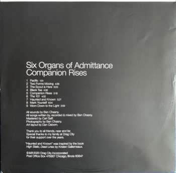 LP Six Organs Of Admittance: Companion Rises