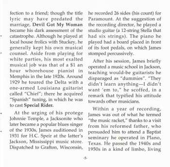 CD Skip James: The Complete Early Recordings 1930