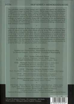 5CD Capriccio Stravagante: Memorandum XXI: Essays & Interviews On Music & Performance
