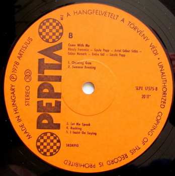 LP Skorpió: Gyere Velem!