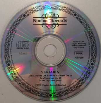 CD Marta Deyanova: Mazurkas