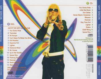 CD/DVD Sky Saxon: Transparency