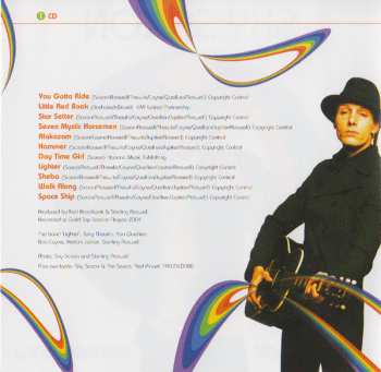 CD/DVD Sky Saxon: Transparency