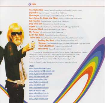 CD/DVD Sky Saxon: Transparency