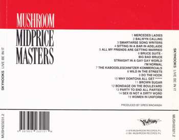 CD Skyhooks: Live! Be In It