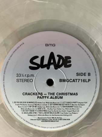 LP Slade: Crackers (The Christmas Party Album) CLR