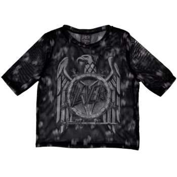 Merch Slayer: Női Crop Top Mono Eagle