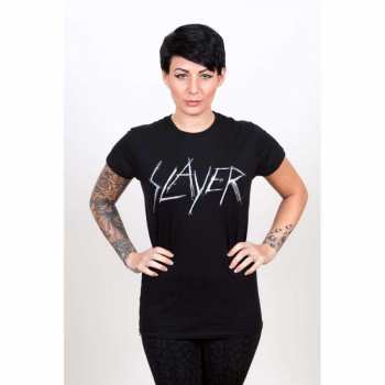 Merch Slayer: Női Póló Scratchy Logo Slayer 