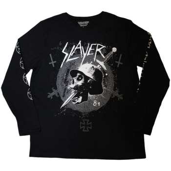 Merch Slayer: Long Sleeve Póló Dagger Skull
