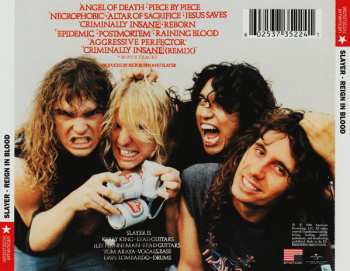 CD Slayer: Reign In Blood