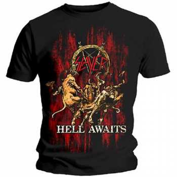 Merch Slayer: Póló Hell Awaits 