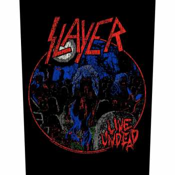 Merch Slayer: Hátfelvarró Live Undead