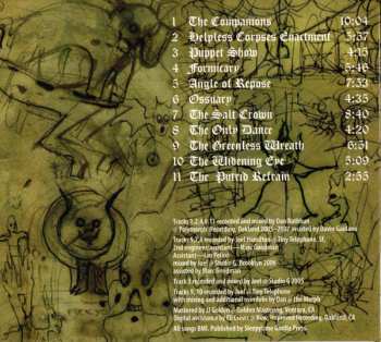 CD Sleepytime Gorilla Museum: In Glorious Times