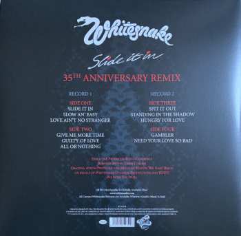 2LP Whitesnake: Slide It In (35th Anniversary Remix) LTD | CLR