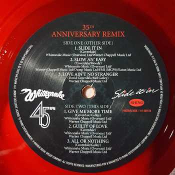 2LP Whitesnake: Slide It In (35th Anniversary Remix) LTD | CLR