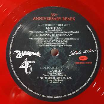 2LP Whitesnake: Slide It In (35th Anniversary Remix) LTD | CLR