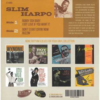 EP Slim Harpo: Bobby Sox Baby / I Got Love If You Want It / Don’t Start Cryin’ Now / Buzzin’