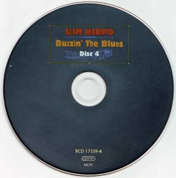 5CD/Dobozkészlet Slim Harpo: Buzzin' The Blues (The Complete Slim Harpo)