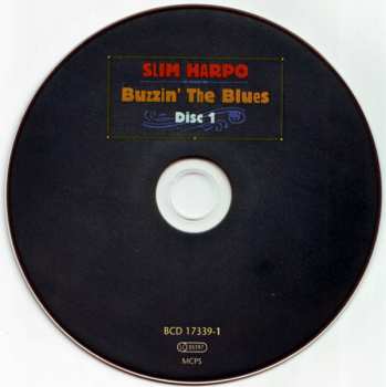 5CD/Dobozkészlet Slim Harpo: Buzzin' The Blues (The Complete Slim Harpo)