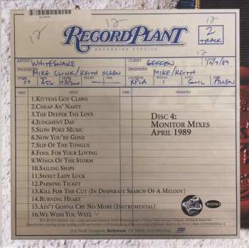 6CD/DVD/Dobozkészlet Whitesnake: Slip Of The Tongue (30th Anniversary Remaster MMXIX) DLX