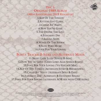 6CD/DVD/Dobozkészlet Whitesnake: Slip Of The Tongue (30th Anniversary Remaster MMXIX) DLX