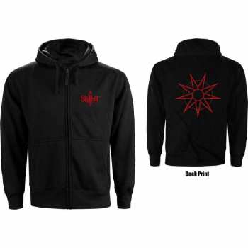 Merch Slipknot: Dámská Mikina Na Zip 9 Point Star  XS