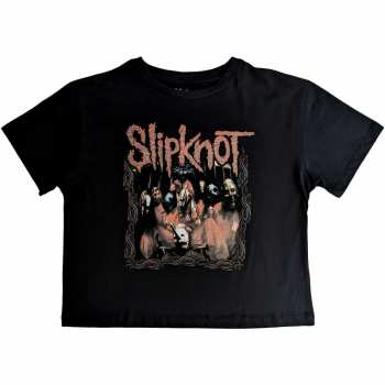 Merch Slipknot: Női Crop Top Band Frame