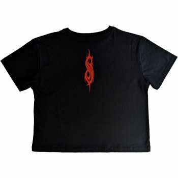 Merch Slipknot: Slipknot Ladies Crop Top: Band Frame (back Print) (large) L