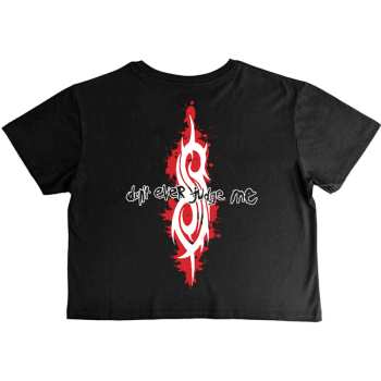 Merch Slipknot: Slipknot Ladies Crop Top: Don't Ever Judge Me (back Print) (small) S