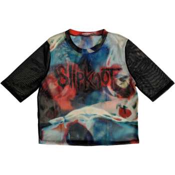 Merch Slipknot: Női Crop Top Face & Logo Slipknot